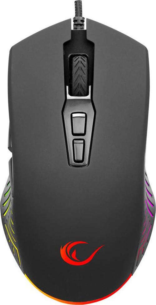Rampage SMX-G68 SPEAR V2 FULL RGB 12800 DPI Siyah 7D Makrolu Gaming Oyuncu Mouse