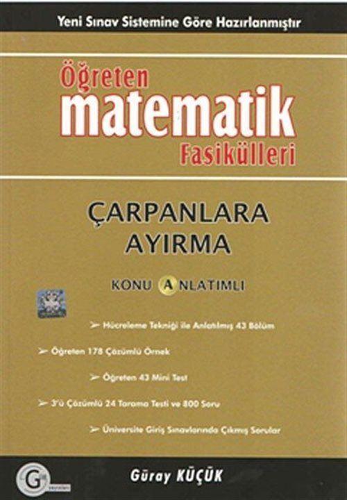 Öğreten Matematik Fasikülleri - Çarpanlara Ayırma / Konu Anlatımlı