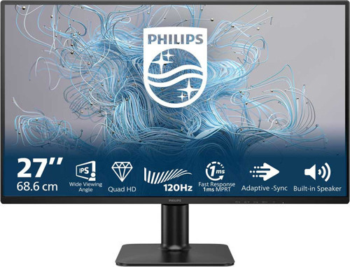 27" 27E2N2500/00 IPS 2K Monitör Siyah 1ms