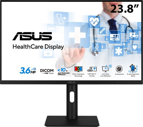 23.8" IPS HA2441A 5MS HDMI-DP TYPEC Pivot Sağlık Monirtörü 2560x1440