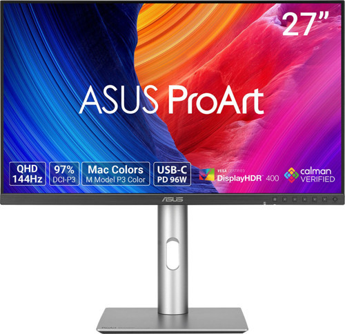 27" IPS PROART PA278CGRV 5MS 144HZ HDMI-DP TYPCE Grafik Tasarım Monitörü 2560x1440 / 90LM06Q1-B01K71