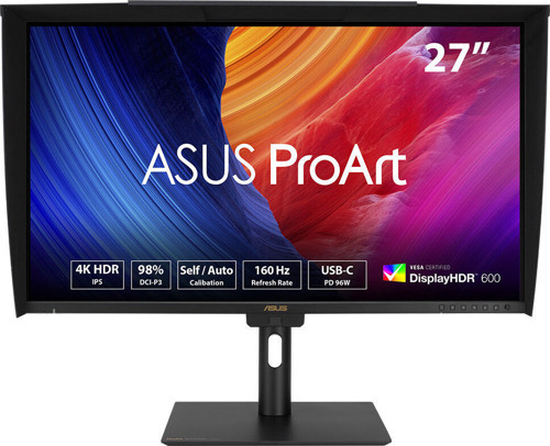 27" IPS PROART PA27UCGE 1MS 160HZ HDMI-DP TYPEC Pivot Grafik Tasarım Monitörü 3840x2160 / 90LM04NC-B01K71