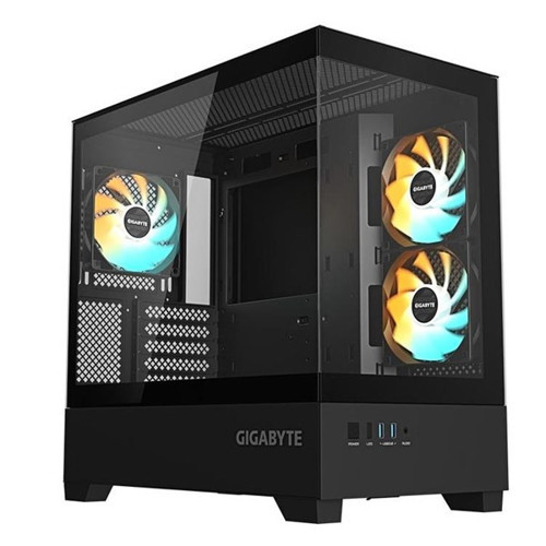 GB-C201P GAMING Mid-Tower PC Kasası Siyah 360mm Soğutma Desteği