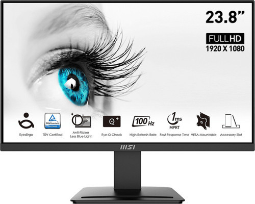 23.8" Pro MP2412 Flat VA 1ms FreeSync Siyah FHD Monitör