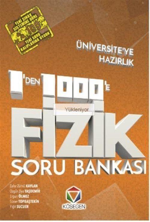 1'den 1000'e Fizik soru Bankası