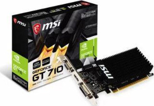 MSI GEFORCE GT710 2GD3H LP 2GB DDR3 64BIT 1XVGA 1XHDMI 1XDVI EKRAN KARTI