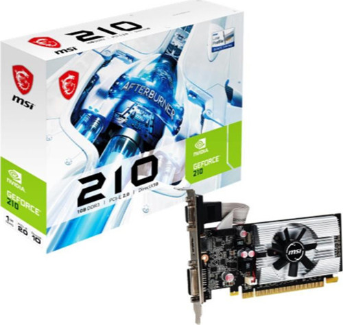 MSI GEFORCE N210-1GD3/LP 1GB DDR3 64BIT 1XVGA 1XHDMI 1XDVI EKRAN KARTI