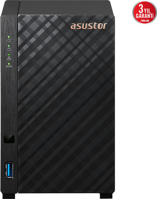 AS1102TL 2 SLOT TOWER NAS REALTEK 1.7GHz QUAD 1GB DDR4 1GBE