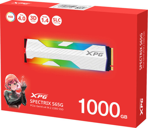 SPECTRIX S65G 1TB RGB Gen4 M.2 NVMe SSD SSPECTRIXS65G-1000G-CI