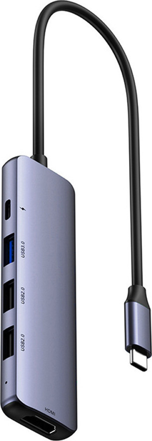WF13 5-in-1 Type-C Media Docking Station NT08WF13-30GR