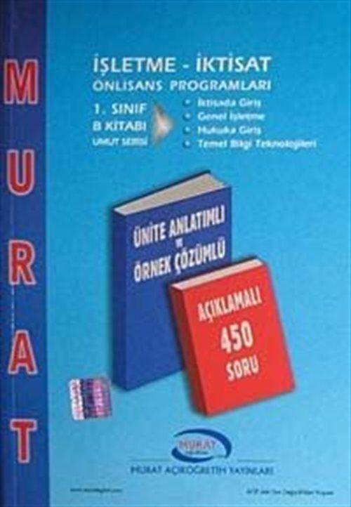1. Sınıf B İşletme İktisat Ön Lisans Prpgramları