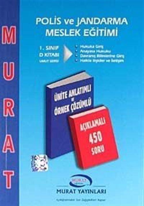 1. Sınıf D Kitabı Polis ve Jandarma Meslek Eğitimi