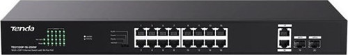 16port PoE 250w 2-SFP 2-Uplink Gigabit Yönetilemez Switch TEG1120P-16-250W