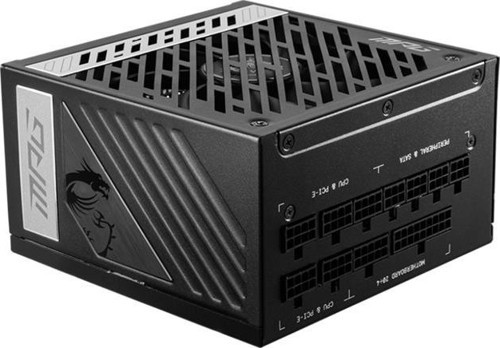 MSI MPG A1000G PCIE5 1000W 80+ GOLD ATX 3.1 PCIE 5.1 POWER SUPPLY