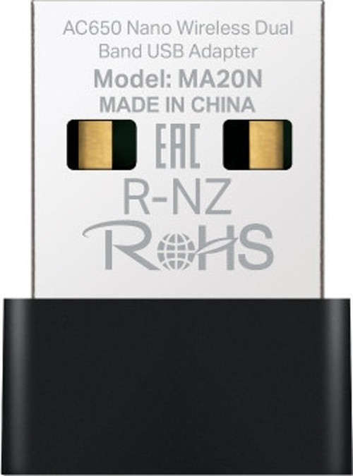 TP-LINK MERCUSYS MA20N AC650 NANO WIFI USB 2.0 ADAPTOR