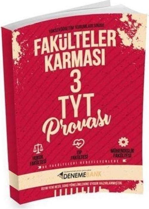 Fakülteler Karması TYT Provası 3 Deneme Sınavı