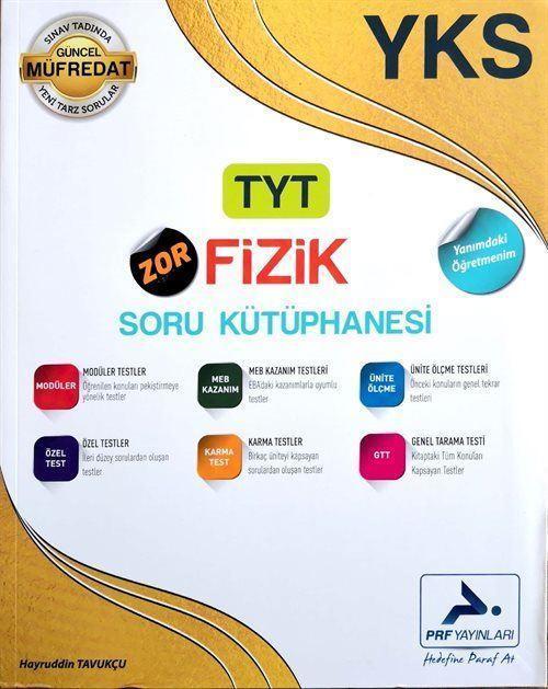 YKS TYT Zor Fizik Soru Kütüphanesi