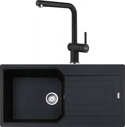 Urban UBG 611-100 Nero Granit Eviye-Active Plus Doccia 2.0 Batarya Seti