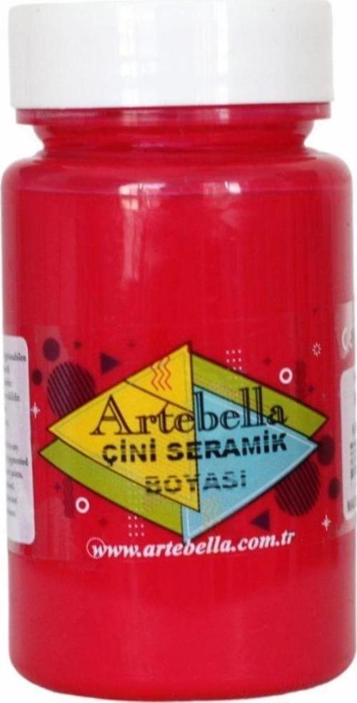 Çini Seramik Boyası 8604 Kırmızı 90 ml