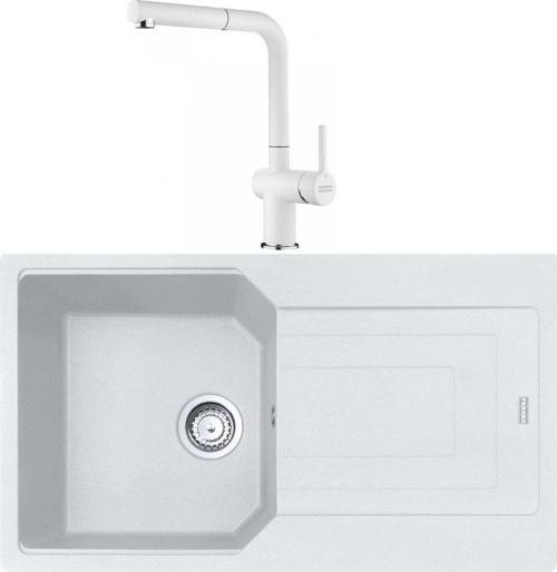 Urban UBG 611-86 Bianco Granit Eviye-Active Plus Doccia 2.0 Batarya Seti