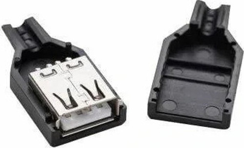 USB A Tipi Kılıflı Soket - Dişi