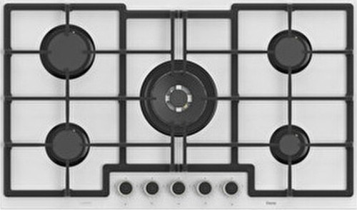 ED046 90 cm Wok Beyaz Ankastre Ocak