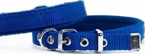 Polar Pedli Sade Dokuma Köpek Boyun Tasması Royalblue 1,5x20-25 Cm