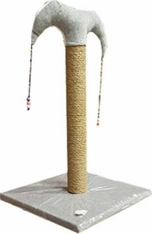 İnce Kedi Tırmalama Tahtası 50 Cm Gri