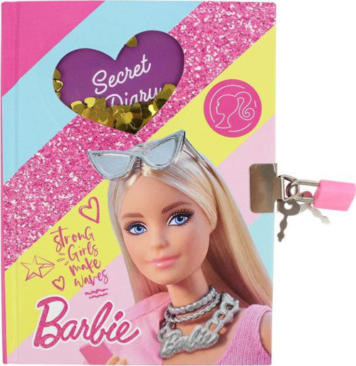 Barbie Pullu Kilitli Hatıra Defteri B-2116