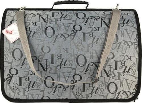 Flybag Kedi ve Küçük Irk Köpek Taşıma Çantası Gri 44 Cm