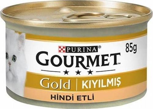 Kıyılmış Hindi Etli Yetişkin Kedi Konservesi 6 Adet 85 Gr