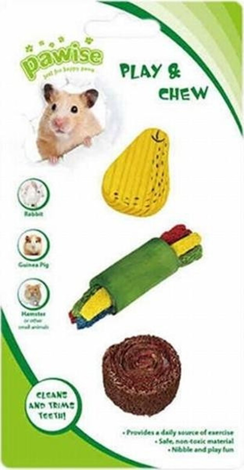 Ahşap ve Lif Yenilebilir Kemirme Oyuncağı No 4