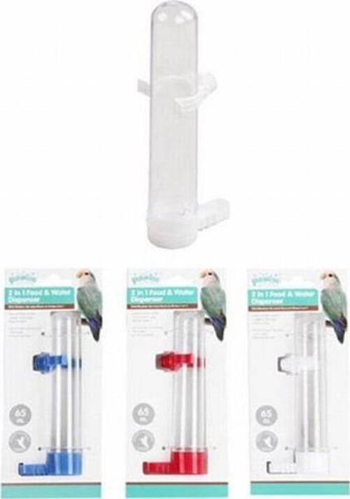 Plastik Kuş Suluğu ve Yemliği 65 Ml 14,5 Cm