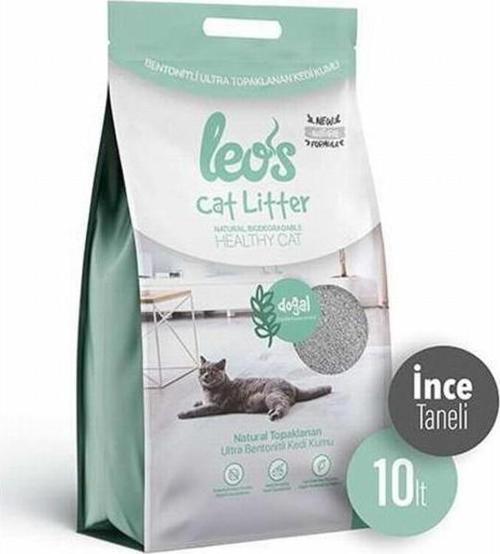 Cat Litter Doğal Bentonit İnce Taneli Kedi Kumu 10 Lt