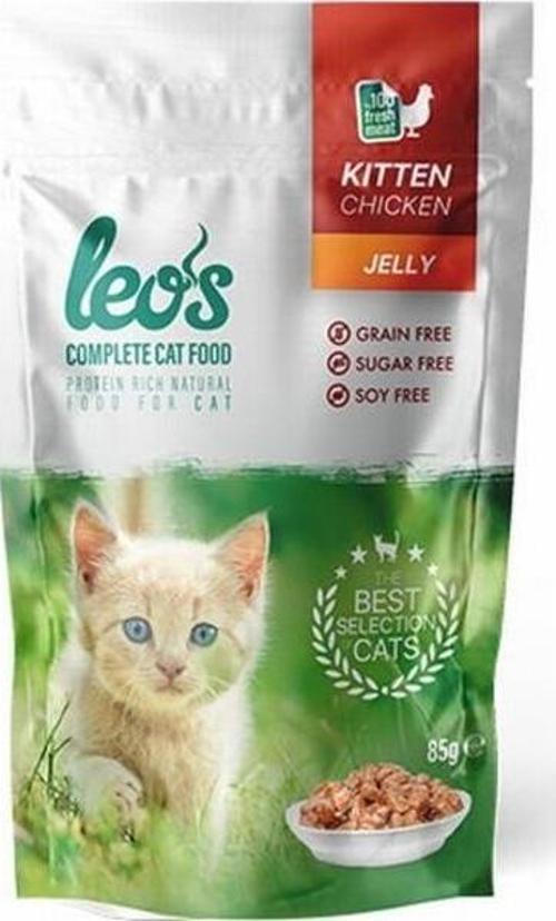 Pouch Tavuklu Yavru Kedi Konservesi 12 Adet 85 Gr
