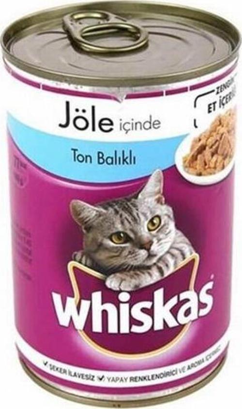 Gravy Soslu Ton Balıklı Yetişkin Kedi Konservesi 12 Adet 400 Gr