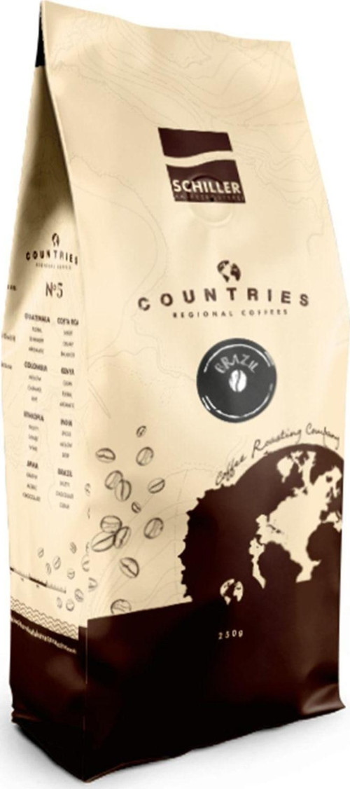 Countries Brazil 250 gram Çekirdek Kahve
