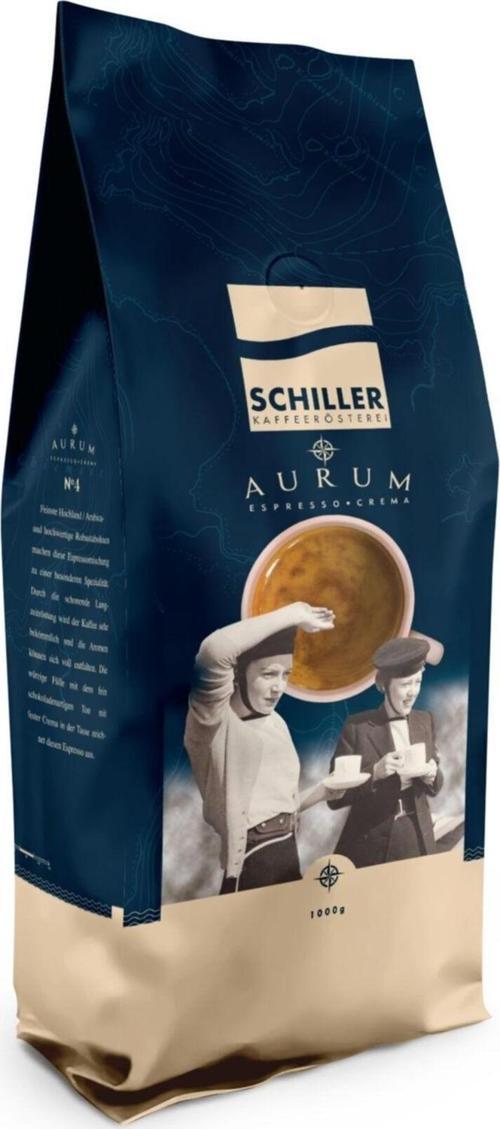 Schiller Aurum Gourmet Blend 1000 Gr Çekirdek Kahve