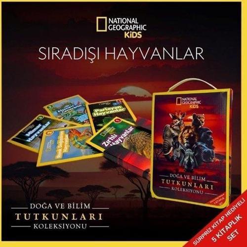 National Geographic Kids - Sıradışı Hayvanlar Seti - 5 Kitap Takım - Doğa ve Bilim Tutkunları Koleks