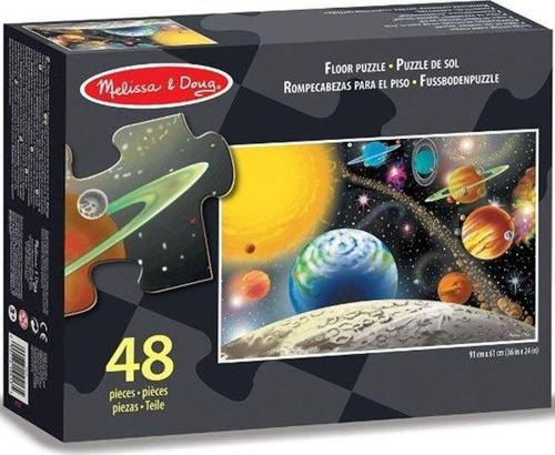 Dev Yer Yapbozu- Güneş Sistemi (48 Parça)