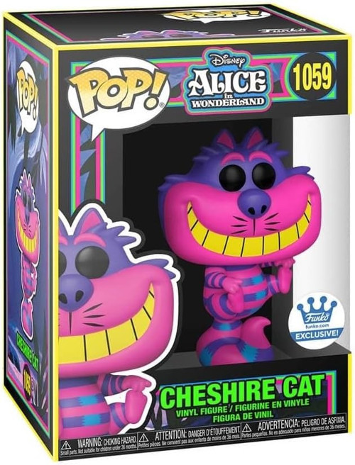 Chesire Cat Blacklight Funko Exclusive