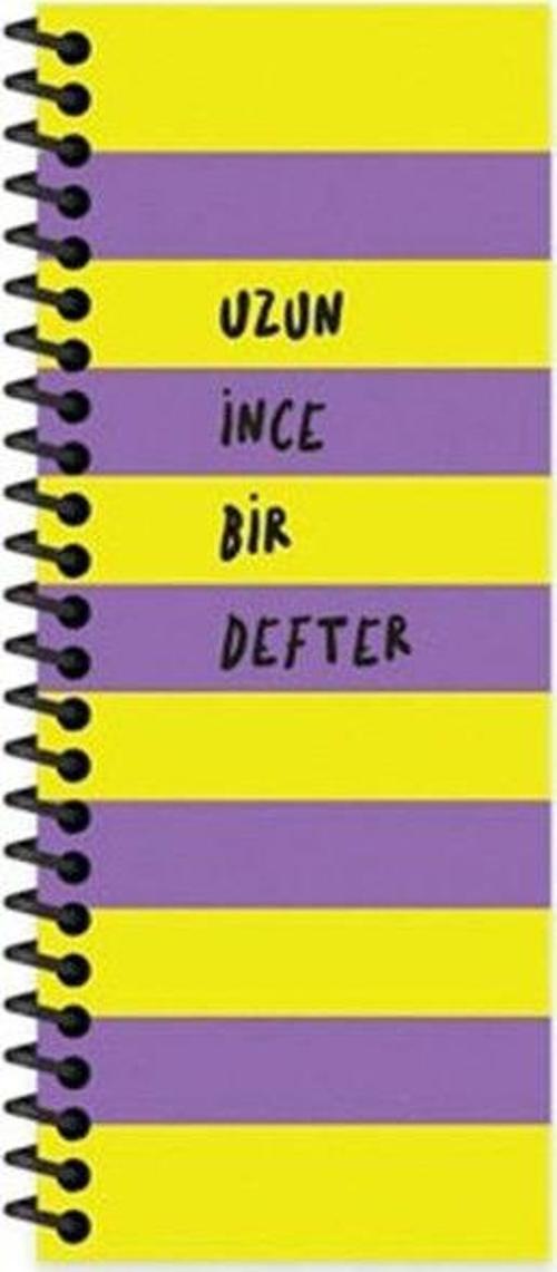 Uzun İnce Bi Defter Mor