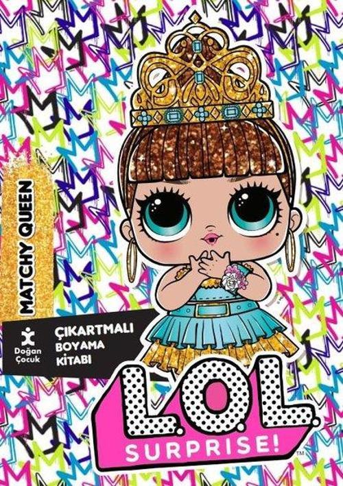 Lol Surprise! Matchy Queen Çıkartmalı Kitabı
