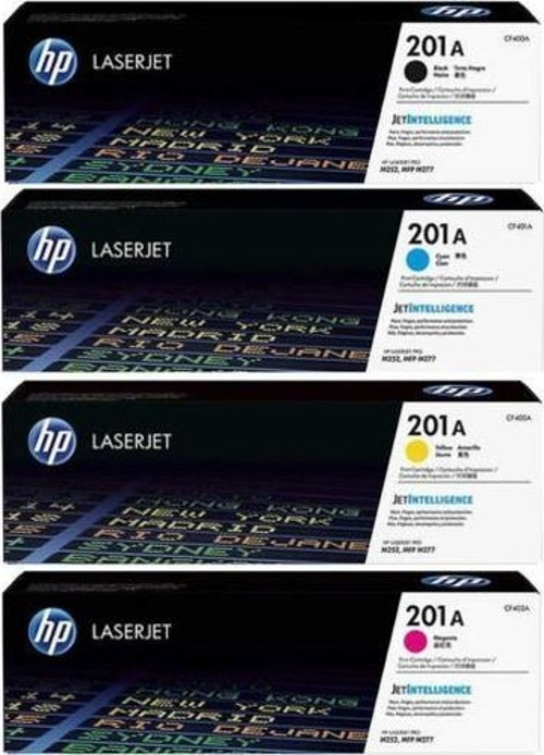 (201A) CF400A/CF401A/CF402A/CF403A Orjinal Toner Takımı
