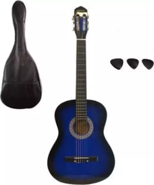 Mavi Klasik Gitar 4/4 Tam Boy