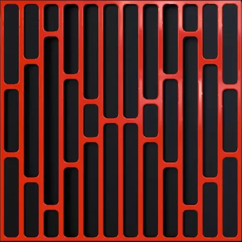 Logan (rouge) - Diffuser (4 Adet 60 X 60 Cm)