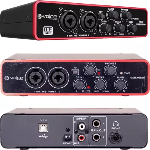 D-voıce Ab22usb Box Ses Kartı