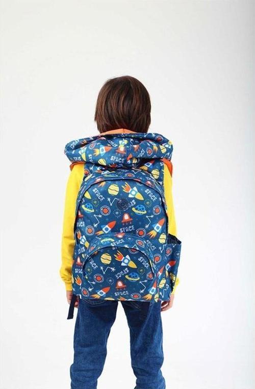 Kids Sırt Çantası Evolution Space Su Geçirmez Okul Sırt Çantası