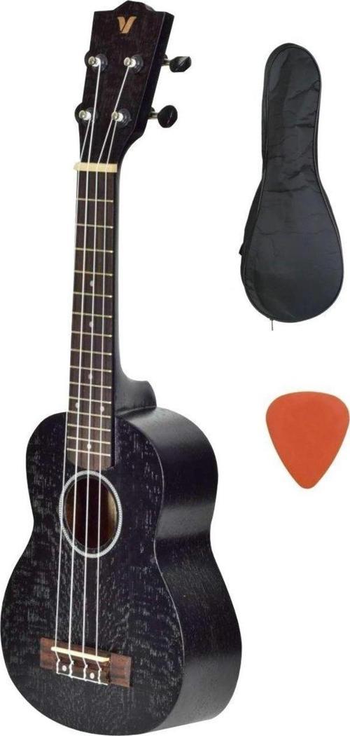 US51 BK Soprano Ukulele Siyah