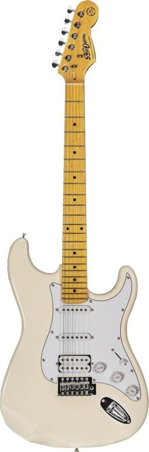 NHS9720 Hss Vintage Beyaz Stratocaster Elektro Gitar